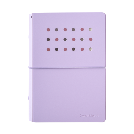 Agenda c/ Pin A6 Morado