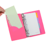 Agenda c/ Pin A6 Fucsia