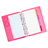 Agenda c/ Pin A6 Fucsia