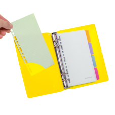 Agenda c/ Pin A6 Amarillo