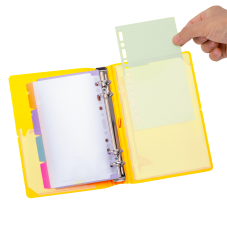 Agenda c/ Pin A6 Amarillo
