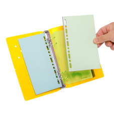 Agenda c/ Pin A6 Amarillo