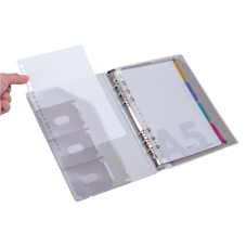 Agenda A5 Celeste c/Hoja de Repuesto
