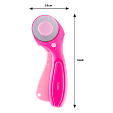 Cuchillo Rotativo Rosado