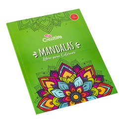 Libro para Colorear Mandala CREATIVE